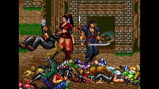 Streets of Rage Remake v5.1 - Golden Rage [Ver. 2.0] - Shiva and Rudra way 2 (golden axe 2)
