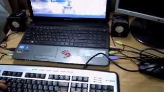 Клавиатура A4 KLS-23MUU X-slim USB+PS/2 и разъём д/наушников, 6 прогр кнопок