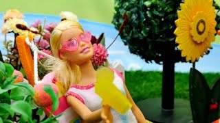 Игры Барби: готовим домашний лимонад. Видео для детей
