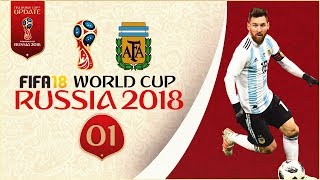 FIFA 18 World Cup - ARGENTINA AT RUSSIA 2018 - GROUP STAGE!! [Legendary With Sliders]