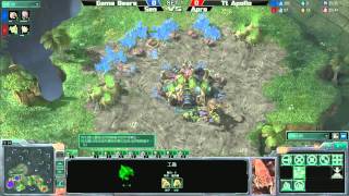 2011/11/4 TeSL星海2-橘子熊 Vs 太陽神 1