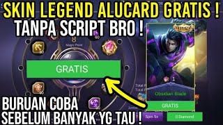 JOS! CARA DAPAT SKIN LEGEND ALUCARD GRATIS DI MAGIC WHEEL !!!