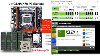 JINGSHA X79 P3 + E5 -1650v2 + GTX1070 8G X GAMING OC