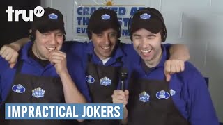 Impractical Jokers - Q Freezes with White Castle Customer's $20 Bill