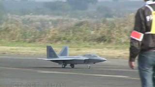 Ｆ２２ラプターの飛行(JET SET JAPAN)