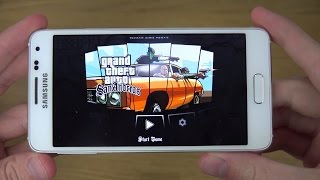 GTA San Andreas Samsung Galaxy Alpha 4K Gameplay Review