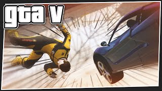 CARS vs RUNNERS - GTA 5 Online (GTA V Funny Moments)