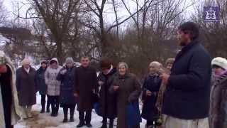Великое освящение воды в сочельник (храм Казанской иконы Божией Матери, с.Осиновая гора, Тула)