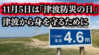 11月5日は「津波防災の日」津波から身を守るために