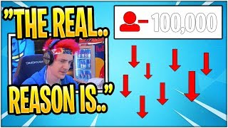 NINJA Explains *THE REAL REASON* Why He Is Losing Viewers Drastically!