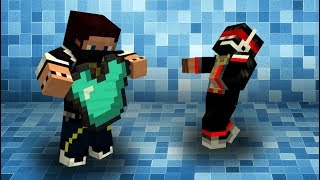 Minecraft [Прохождение карты] - Голубой Мистик в не менее голубой Комнате с: