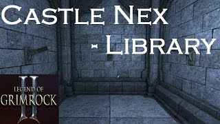 Legend of Grimrock 2 - Castle Nex: Library Puzzle
