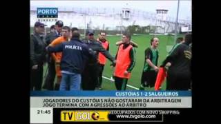 Custoias 1-2 Salgueiros (Incidentes)