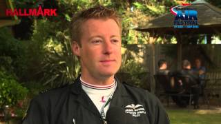 Bournemouth Air Festival 2013 Interview with Jamie Norris, RAF Typhoon Display Pilot