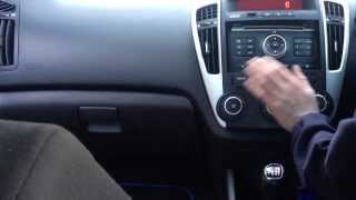 Parrot Bluetooth Installation in a Kia Ceed