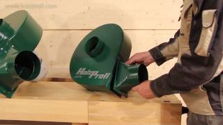 Gebläse, Absauggebläse, Spänegebläse für Holz und andere Materialien von Holzprofi.