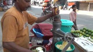 Sweet lime juice.