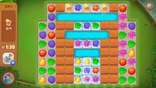 Gardenscapes level 874