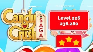 Candy Crush Saga Level 226 - No Boosters