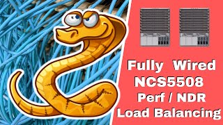 Full NCS5508 Chassis: 288x 100G Line Rate and Link Bundling