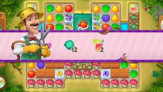 Gardenscapes Level 1640 Walkthrough "No Boosters Used"