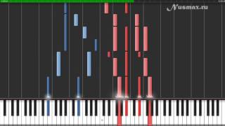 National Anthem of the USSR / Russia (Гимн России) Piano Tutorial (Synthesia + Sheets + MIDI)