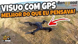 É MELHOR QUE EU PENSAVA! DRONE VISUO COM GPS XS812