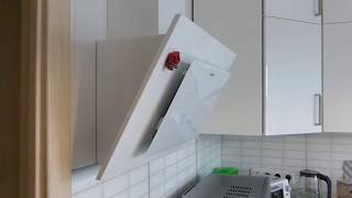 Вытяжка для кухни. Кухонная вытяжка. Монтаж воздуховода.