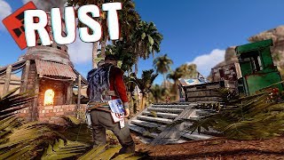 RUST CLASSIC - Забрали у клана шкаф забитый порохом. Уничтожили толпу Вооруженных кепок | Ko4a/ Коча