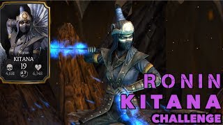 RONIN KITANA Challenge Review!Mkx Mobile
