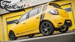 Aceleramos o único Sandero RS Amarelo Sirius do mundo! (Ordospec no Speed Experience / Velo Città)