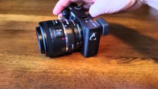 Sony a6300 commlite canon ef 50mm stm