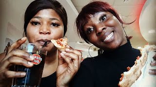 #friendszone WE MADE IT FINALLY I MEET WITH A YOUTUBER LIKE ME.( EDA BERNARDTV)