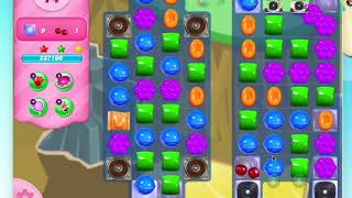 Candy Crush Saga Level 2844 solved - NO BOOSTERS !