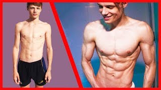 Моя трансформация за 4 года 15-19 лет | Daniel Vegas 4 Year Natural Transformation 15-19