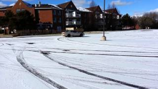 95 Camry snow drift