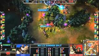 CLG vs Cloud9 lvl 1 fight