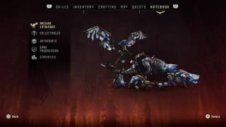 Horizon Zero Dawn Schott V. Frost Datapoint and Map Location