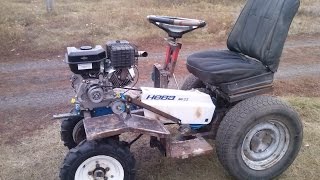 минитрактор из мотоблока нева нижнедевицкий вариант / tractor handmade