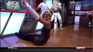 Charissa Thompson Leather and Black Tights 09 13 12 HD