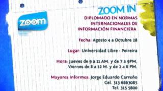ZOOM IN - DIPLOMADO EN NORMAS INTERNACIONALES DE INFORMACIÓN FINANCIERA