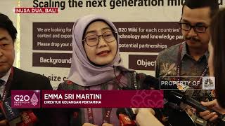 MOU Pertamina & Japan Bank for International Corporation Untuk Transisi Energi