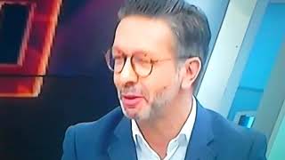 Joaquim Sousa Martins com ataque de riso no Prolongamento