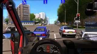 City Car Driving 1.2.5 Mercedes Sprinter 324 crash n burnnn