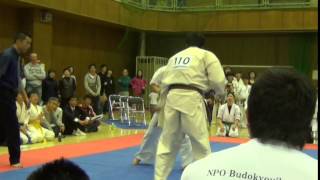 北濱道場　吉川剛　世界総極真 第7回北海道空手道交流大会　1回戦～決勝戦