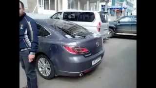 СТОП-ХАМ: Быдло на Mazda 6 продырявило шилом нам колёсо