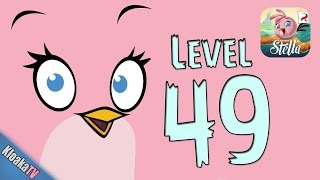 Angry Birds Stella - Level 49 Walkthrough (3 Stars)