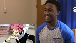 Natsu vs Sabertooth- Reaction!!