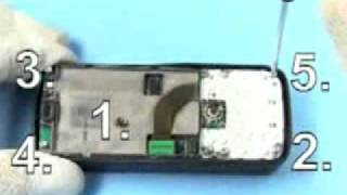 Ремонт телефона NOKIA  : N73 disassembly