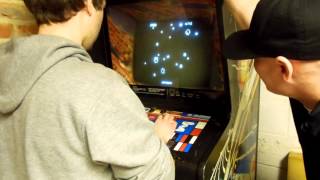 Vintage Asteroids Arcade Cabinet